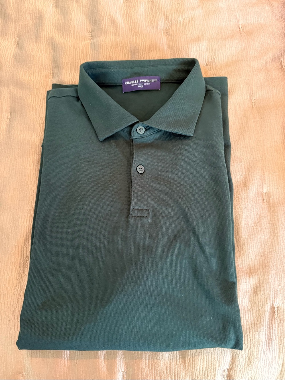 Charles Tyrwhitt Forest Green Polo Shirt